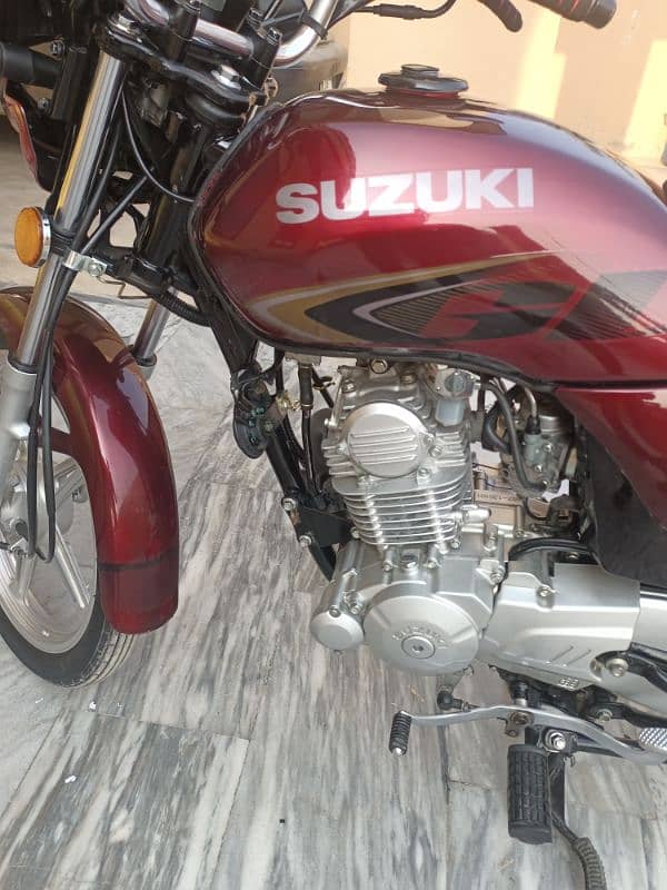 Suzuki GD 110s 2023 model Islamabad no 12