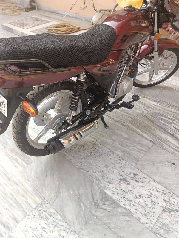 Suzuki GD 110s 2023 model Islamabad no 13