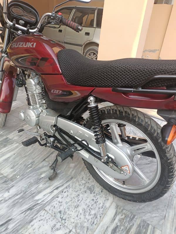 Suzuki GD 110s 2023 model Islamabad no 18