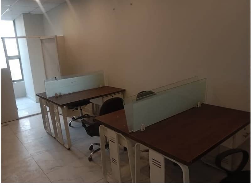 Fully Furnished Area 470 Square feet corporate office Available for rent in Gulberg 3 Lahore 2