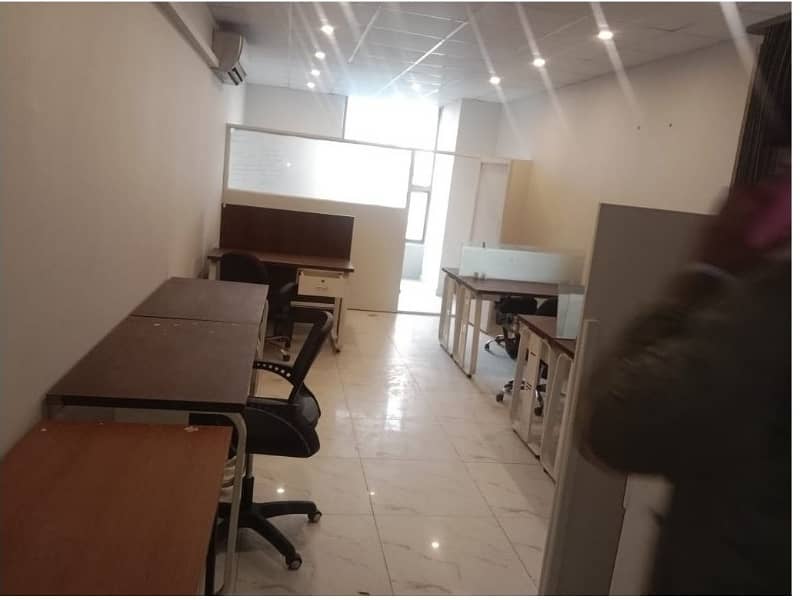 Fully Furnished Area 470 Square feet corporate office Available for rent in Gulberg 3 Lahore 3