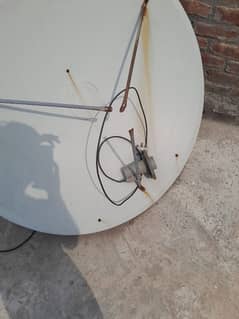 Dish Antena 2.5 ft and 4 ft and channel box