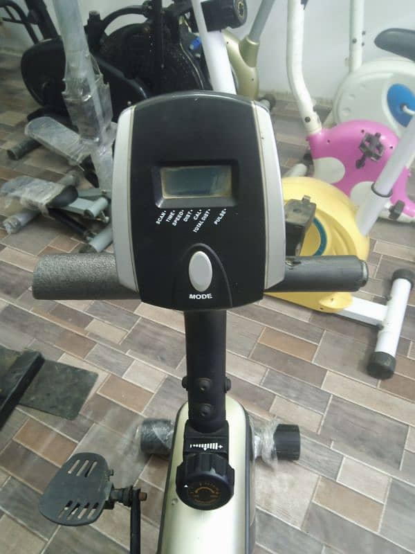 Exercise ( Magnetic recumbent bike) 3