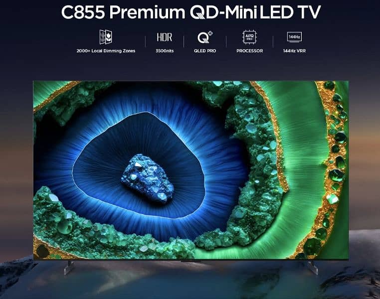 TCL 75 inches Flagship Premium QD Mini LED 75"C855 Urgently For Sale 0