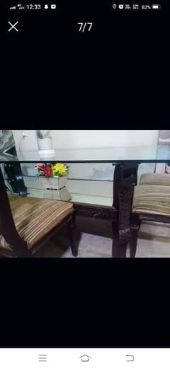 dining tabal dabal glass