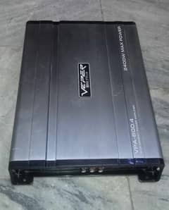 Car amplifier 4 channel hi-fi  Model no. Vpa -600.4  2400W max power