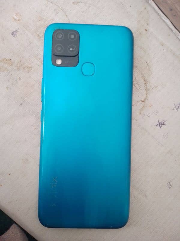 infinix Hot 10s 6/128  8/10 condition 3