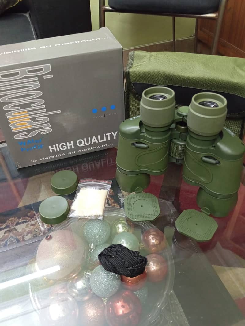 New Baigish 50x50 Sports Binocular Night Vision Effect 0