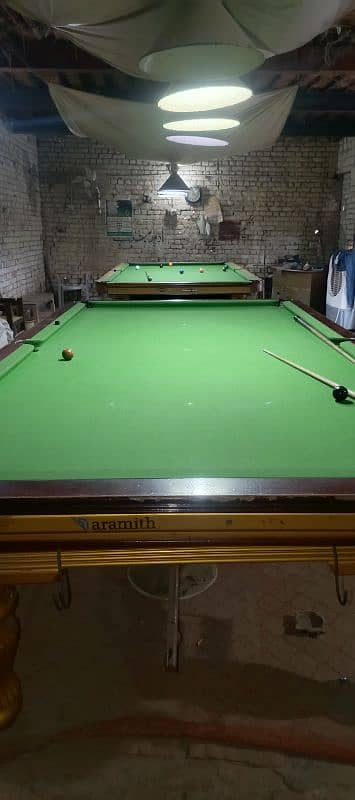 2snooker table 10*5two table 230000 kae he 11