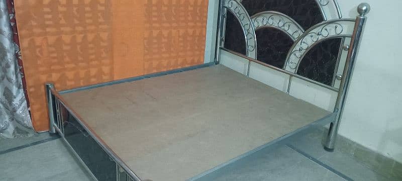 Steel Bed Without Mattress 8