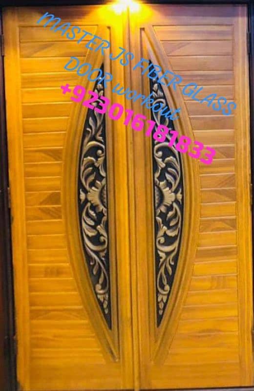 MASTER JS FIBER GLASS DOOR out let Sialkot 16