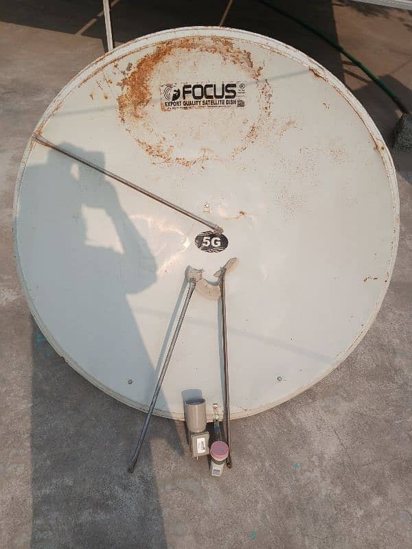 Dish Antena with 02 LNBs for sale 0