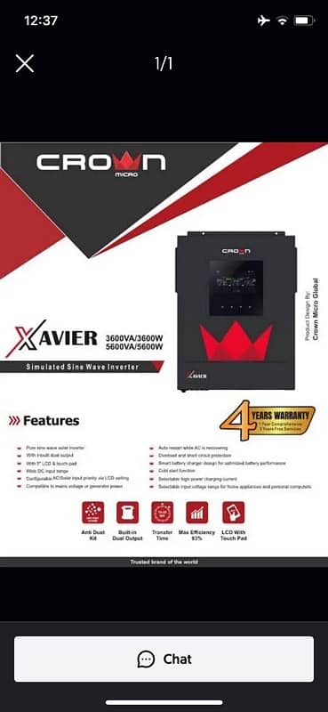 Crown 3.6 KV Inverter 5