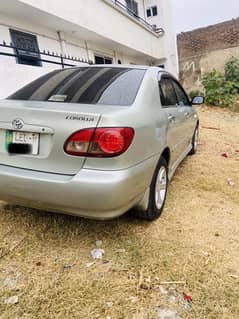 Toyota Corolla 2.0 D saloon  2007 model number lahore