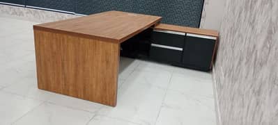 Office furniture tables chairs meeting tables reception desk fans