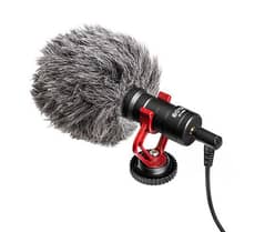 boya by mm1 shotgun universal microphone