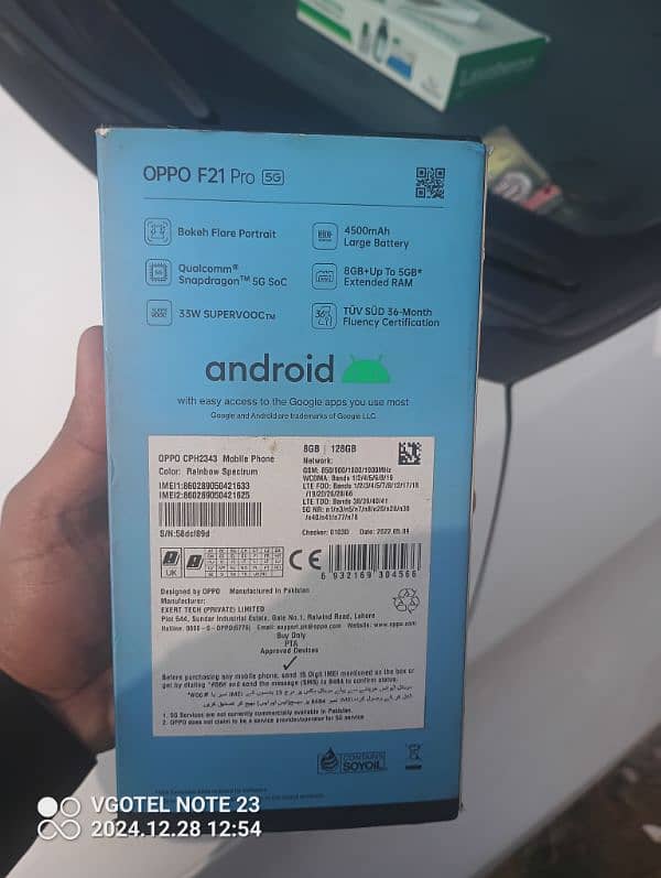 oppo f21 pro 5g 8+8-128 my WhatsApp 03264203813 5