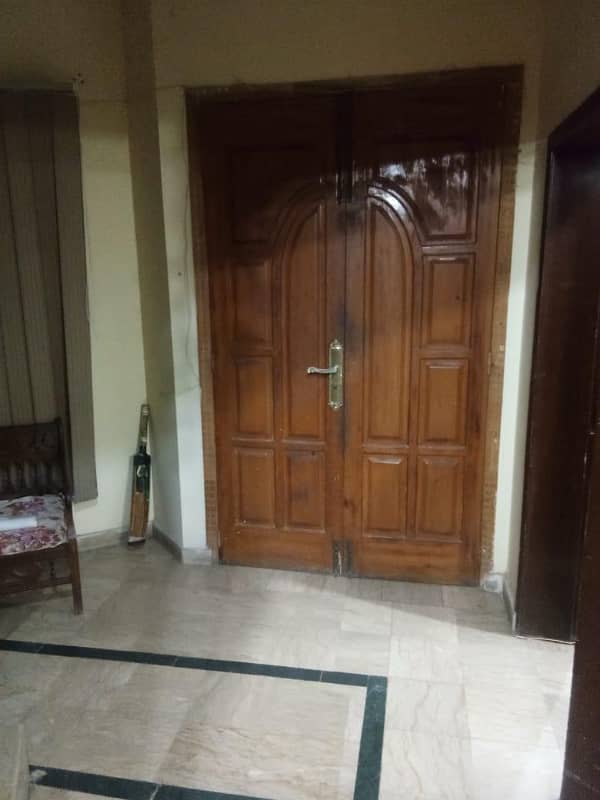 Lahore City offers 10 Marla Single story house for sale Wapda town Phase 1 Corner Facing park Near Market 9