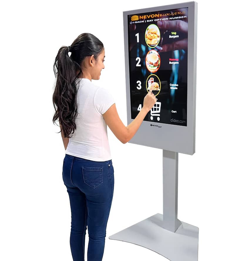 Digital Touch Standee-Digital Kiosk-SMD screen Indoor Outdoor-Camera 0