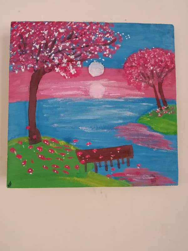 Cherry Blossom Lake view 0