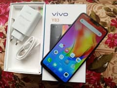 vivo y83 (6 RAM/128 GB) with complete Box