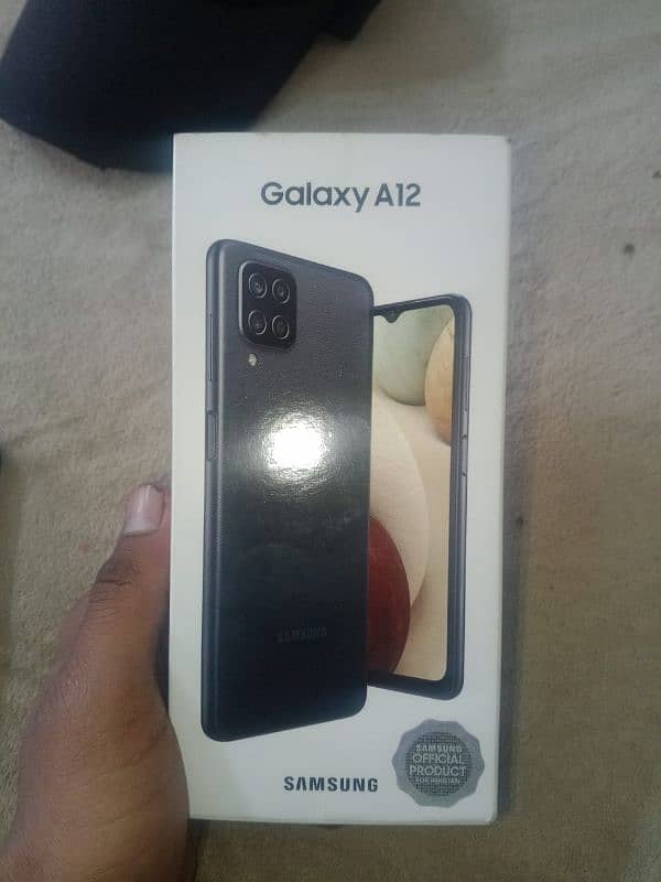 Samsung galaxy A12 4Gb 64Gb Complete Box Hai 10