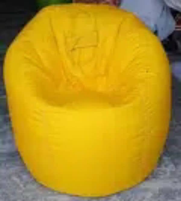 Bean bag, bean bag sofa, parachute bean bag, leather bean bag 7