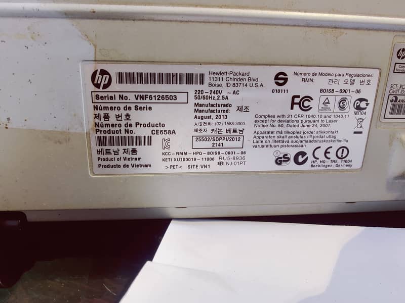 HP laser jet printer  all okk condition new bs thora use Kya USB both 4