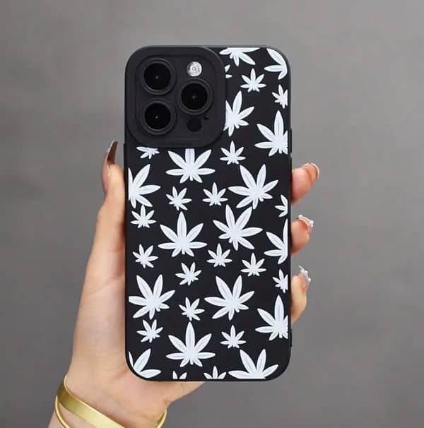 Pretty flowers protective silicone phone case !! 0