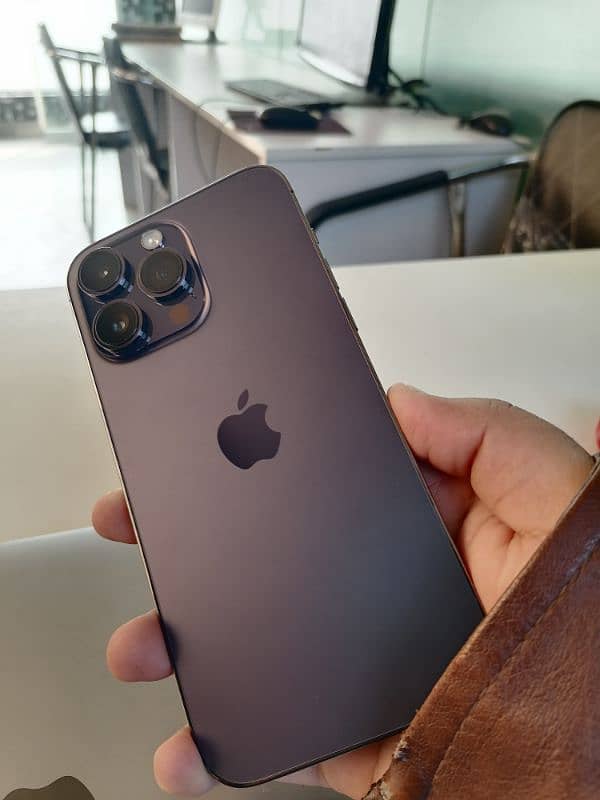 IPhone 14 pro max jv purple 128gb 7