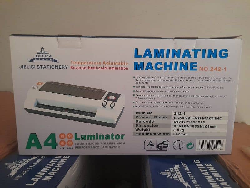 lamination machine A4 0