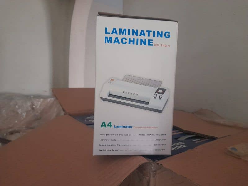 lamination machine A4 2