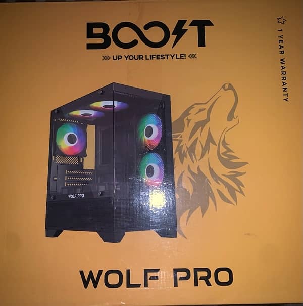 Boost Wolf Pro Casing + GIGABYTE b450m ds3h + ADATA DDR4 16GB Ram 0