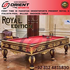 LIMITED EDITION | POOL TABLE | SNOOKER TABLE | BILLIARD TABLE | ELITE