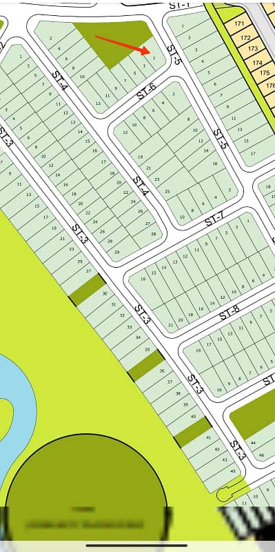 12 Marla Corner possession plot available for sale in Emaar Islamabad 2