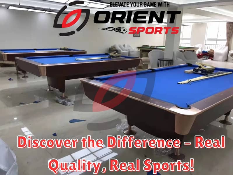 Royal Edition | POOL TABLE | BILLIARD TABLE | SNOOKER TABLE  | ORIENT 2