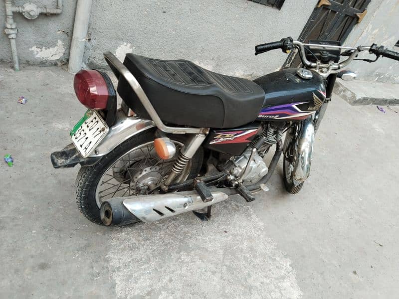 Honda 125 Black Color For Sale Used 7