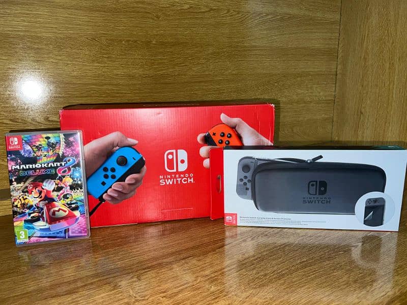 Nintendo Switch- Red & Blue 0