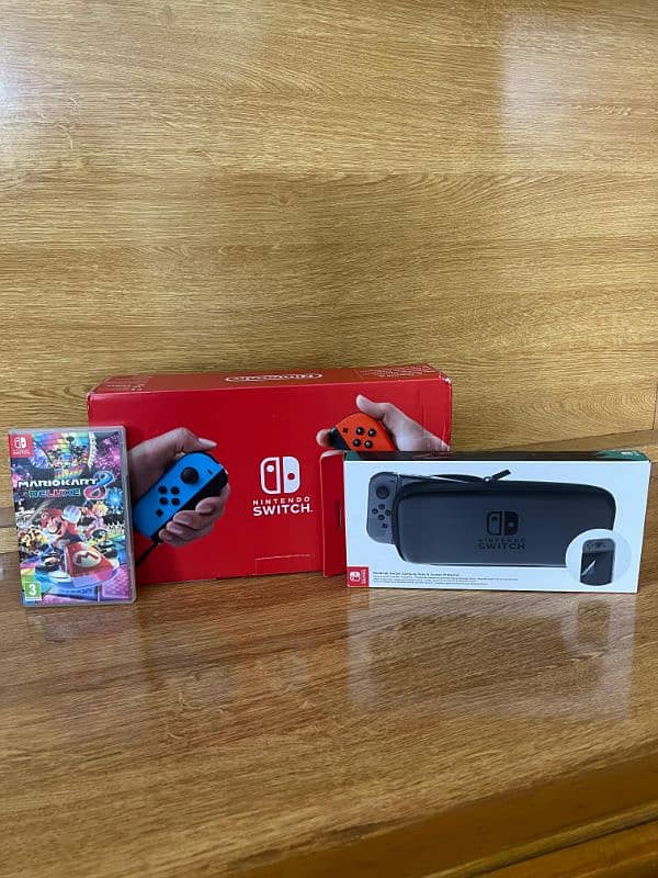 Nintendo Switch- Red & Blue 5