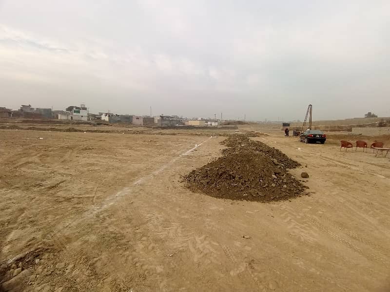 5 Marla Plot Available For Sale In Bank Colony Dhamyal Road 8