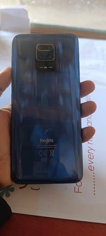 Redmi note 9s 6/128 with box and charger 1