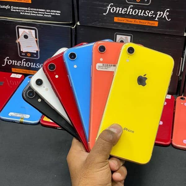 iphone XR pta approved 64GB Whatsapp 03221185228 0