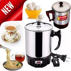 Fengcheng High Quality Electric Kettle - Silver & Black 13 cm