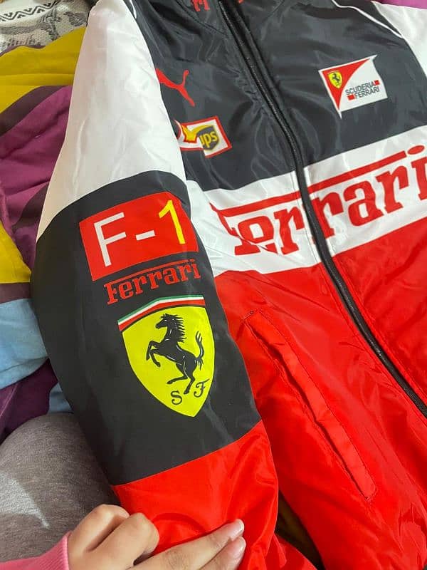 Ferrari f1 bombard jacket 1