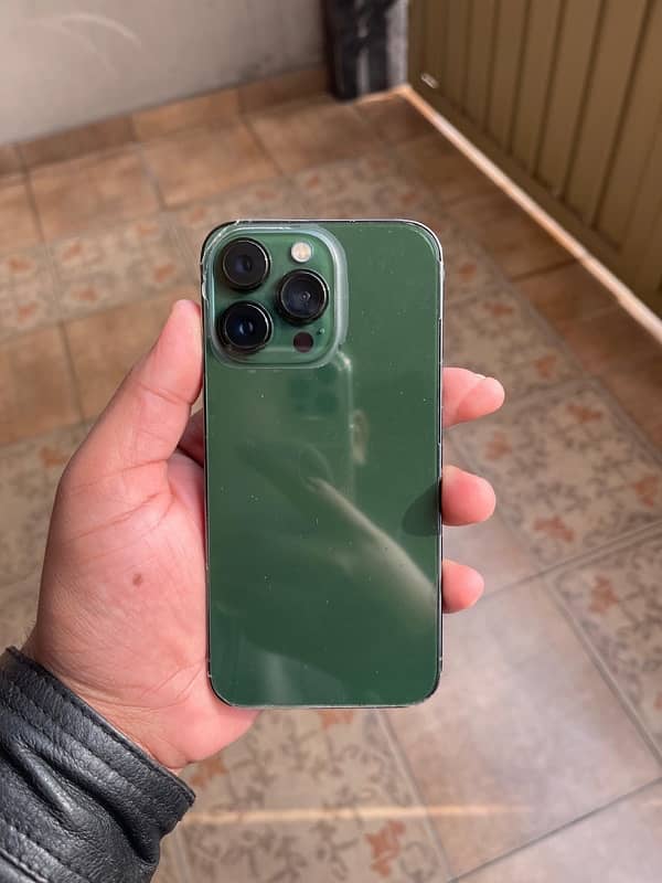 iphone13pro fatory unlock 256 alpine green origianl phone 2