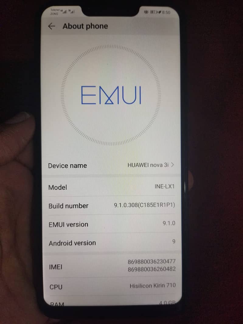 Huawei Nova 3i 7