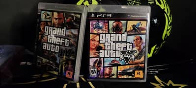 PS3 GTA 4  GTA 5 Games