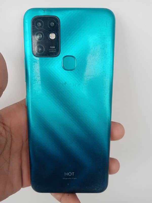 urgent sale Infinix hot 8 4gb 64gb  hai may number 03059826169 1