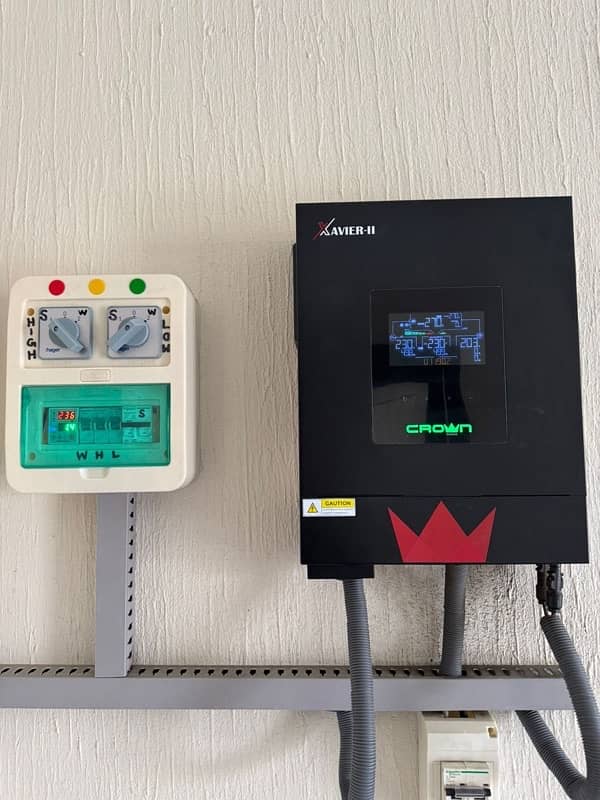 solar system 3.6KW with batteries and inverter 1