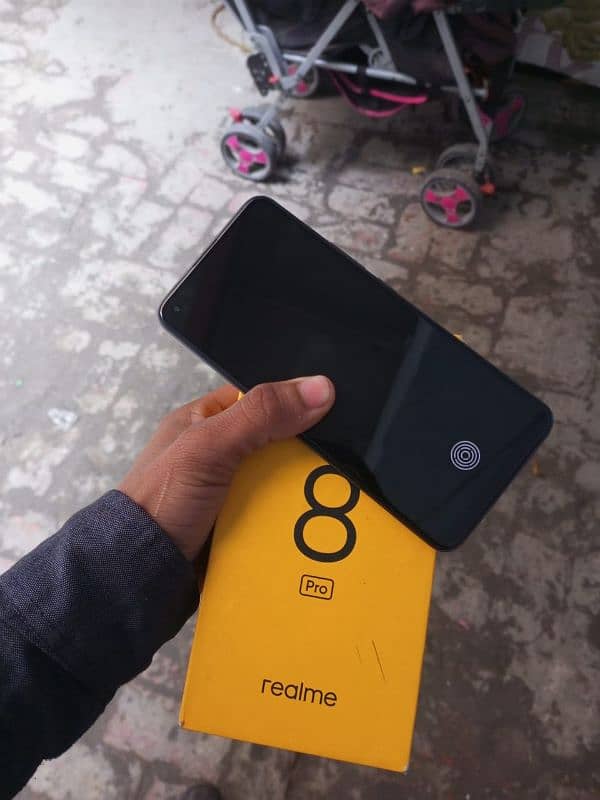 Realme 8 pro 8/128 box charjr original 2